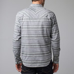 Light Year II Button-Up // Green Stripe (2XL)