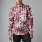 Astronomy // Juno Plaid Button-Up // Red (M)