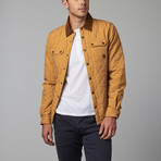 Down To Earth Quilted Jacket // Inka Gold (L)