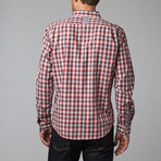 Astronomy // Juno Plaid Button-Up // Red (M)