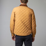 Down To Earth Quilted Jacket // Inka Gold (L)