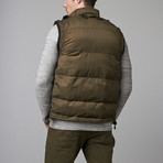 Puffer Vest // Olive (M)