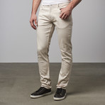 Classic Slim Fit Jean // Off White (36WX32L)