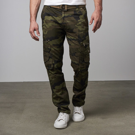 Cargo Pant // Olive Camo (30WX30L)