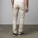 Classic Slim Fit Jean // Off White (32WX32L)