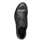 Alberto Toe Cap Derby // Grey (Size: 44 (Euro))