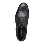 Mattia Wingtip Oxford // Black (Size: 44 (Euro))