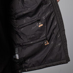 Men's Heated Puff Vest // Black (M)