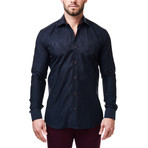 Luxor Tayana Dress Shirt // Black (XL)