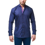 Vogue Bullseye Dress Shirt // Blue (XL)