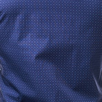 Vogue Bullseye Dress Shirt // Blue (XS)