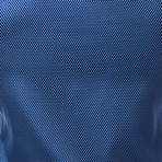 Wall Street Diamond Dress Shirt // Blue (M)