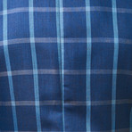 Checkmate Blazer // Blue + Light Blue (XL)
