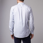 Single Pocket Button-Down Shirt // Blue (2XL)