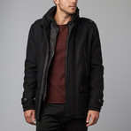 Multilayer Wool Jacket // Black (L)