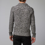 Shawl Collar Sweater // Grey (S)