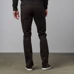 Garment Washed 5 Pocket Pant // Black (32WX34L)