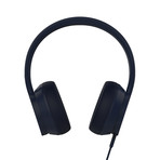 Crown Headphones // Denim + Silver