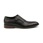 Newport Monk Strap Oxford // Black (US: 9.5)