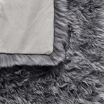 New Zealand Sheepskin Rug // Rectangle // Small (White)