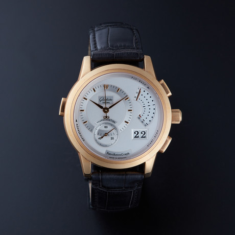 Glashutte Panoretrograph Manual Wind // 60-01-03-03-06 // Store Display