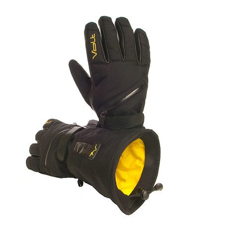 Heated Snow + Ski Glove // Black (M)