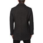 Jared Lang // American Cashmere Blend Overcoat // Charcoal (S)