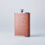 Flask // Sapele Pommele Wood