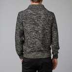 Shawl Collar Sweater // Black (L)