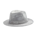 Malcolm Travel Crusher Fedora // Grey