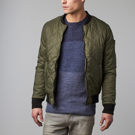 Nico Bomber Jacket // Olive (XS)