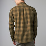 Samson Flannel Shirt // Olive (L)