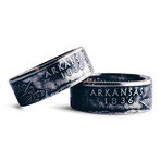 Double Sided State Quarter Ring // Arkansas (Size 7)