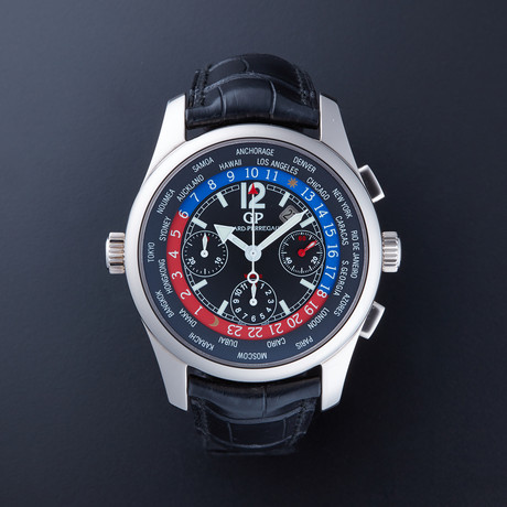 Girard Perregaux World Time Chronograph Automatic // 49800-0-53-6146A // Store Display