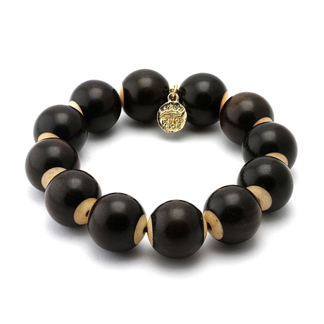 Boise De Rose Wood // Meditation Bracelet
