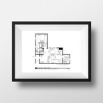 Seinfeld // Elaine Benes Apartment // Artist Signed