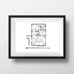 Seinfeld // George Costanza Apartment // Artist Signed