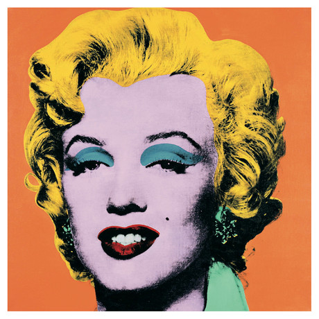 Marilyn // Orange (23.5"W x 23.5"H)
