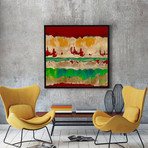 Wholeheartedly in Red (20"W x 20"H // Paper Print)