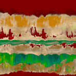 Wholeheartedly in Red (20"W x 20"H // Paper Print)