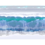 Undertones in Blue (24"W x 32"H // Paper Print)