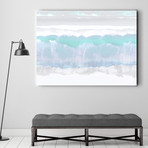 Aqua Undertones (24"W x 32"H // Paper Print)