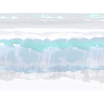 Aqua Undertones (24"W x 32"H // Paper Print)