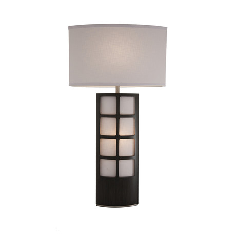 Ventana Table Lamp // Ash Gray