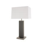 Bounded Table Lamp // Charcoal Gray