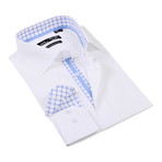 Button-Up Dress Shirt // White (5XLB)