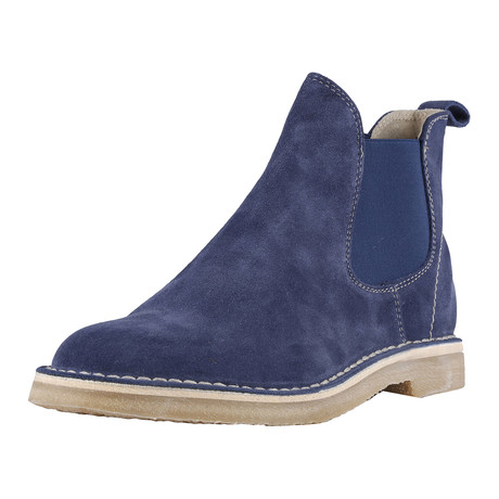 Giacomo Suede Chelsea Boot // Blue (Size: 40 (Euro))