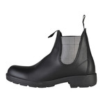 Diego Chelsea Rain Boot // Black + White (Size: 40 (Euro))