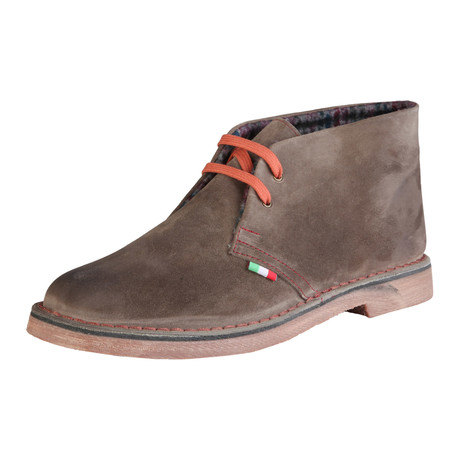 Igino Suede Desert Shoe // Taupe (Size: 40 (Euro))