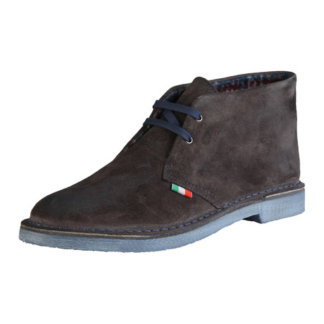 Igino Suede Desert Shoe // Dark Grey (Size: 40 (Euro))